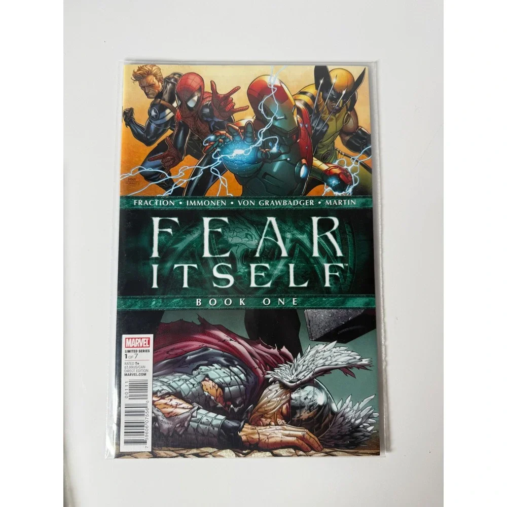 Marvel Fear Itself Complete Series Books 1-7 Matt Fraction Stuart Immonen Lot‎